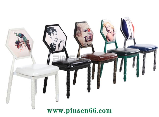 復古工業(yè)風餐椅